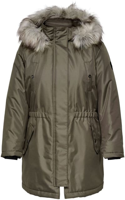 ONLY CARMAKOMA - CARIRENA PARKA COAT OTW NOOS - Dames - Gewatteerde jassen