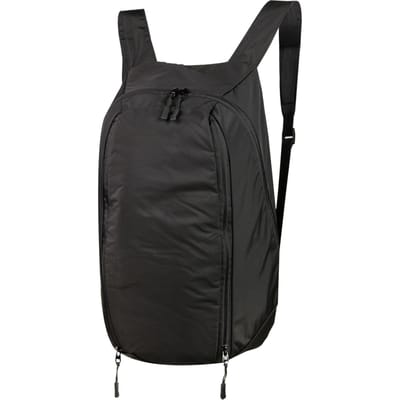 Motorfietsrugzak, Opvouwbare Pakbare Rugzak, Helmrugzak, Opvouwbare Reizenrugzak Met black