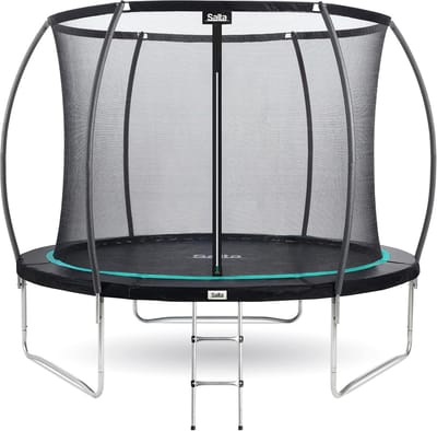 Ronde Trampoline - Buitenspeelgoed - Buiten Plezier - Inclusief Veiligheidsnet - 305 cm - Zwart