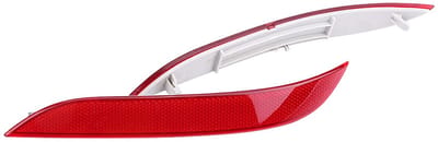 Allecto - Bumper Reflector Set - Veiligheid - Links en Rechts - Reflectoren voor BMW 5 Serie - Verbeter zichtbaarheid - Geschikt voor E60 E61 - Kl
