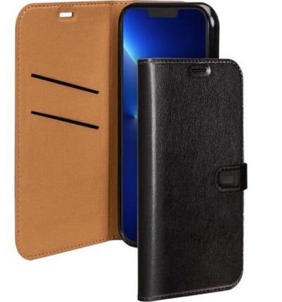 Bigben Connected, Hoesje geschikt voor iPhone 13 Pro Max - Folio Wallet met Magnetische Lipsluiting, Zwart