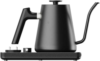 Elektrische Waterketel - Zwanenhalsketel - Koffie Thee - Temperatuur Controle - 1500 Watt - Zwart
