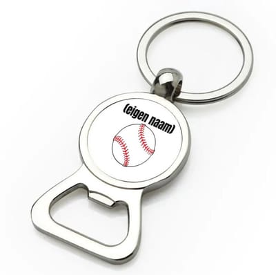 Akyol - honkbal met eigen naam flesopener - Honkbal - atleten - iemand die houdt van honkbal - verjaardag - cadeau - kado - 9 bij 3 cm
