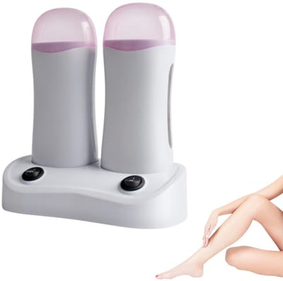 Dubbele waxmachine - waxsmelter - waxontharingsapparaat - waxverwarmer - dubbele waxverwarmer - waxontharingsset - dubbele waxverwarmer
