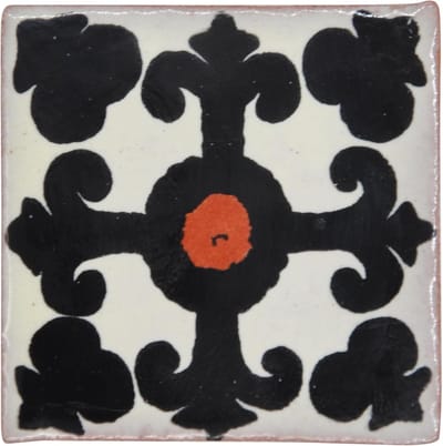 Mexicaanse Tegels - Keramische Tegels - Decoratief Gebruik - Handgemaakt Geglazuurd - 5 cm