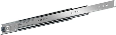 Fulterer RVS ladegeleider 6113 - 400 mm | draagkracht tot 45 kg | volledig uittrekbaar | set van 2 |
