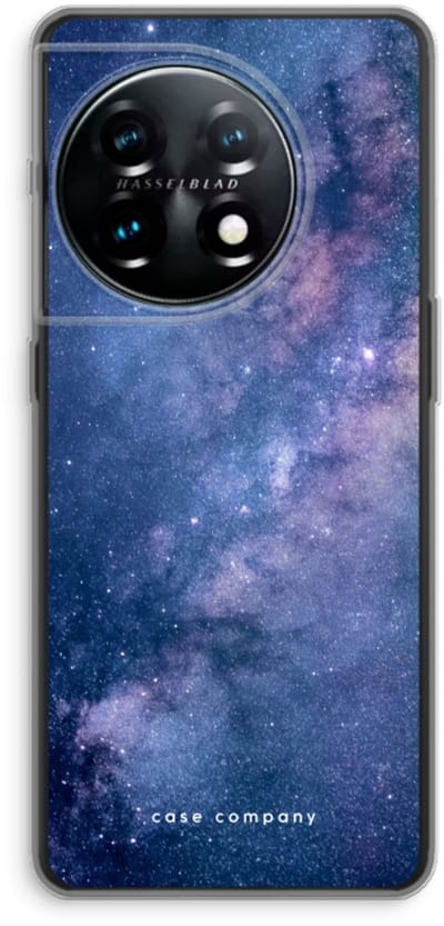 Case Company® - Hoesje geschikt voor OnePlus 11 hoesje - Nebula - Soft Cover Telefoonhoesje - Bescherming aan alle Kanten en Schermrand