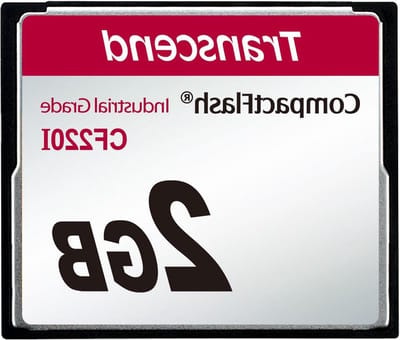 Geheugenkaart - CompactFlash opslag - Industrieel gebruik - Breed temperatuurbereik - 2GB - Zwart