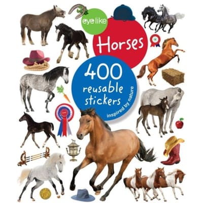 Eyelike Stickers: Horses - Workman Kids - Workman Publishing