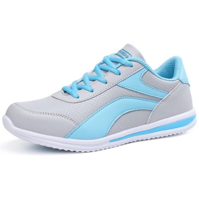 Lente Middelbare Leeftijd en Oude Mensen Loopschoenen Dames Schoenen Mesh Ademend Antislip Sneakers Dames Lichtgewicht Joker Casual Schoenen 41 white