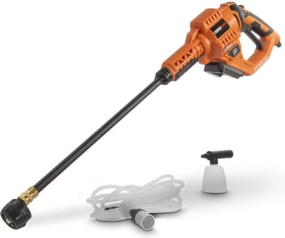 Dual Power Accu-hogedrukreiniger POWDPG80620 - Terrasreiniger van 20 V, start/stop functie, druk van 25 bar, zonder accu en lader