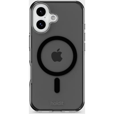 Phone Case Transparent Magsafe Compatible Black iPhone 17