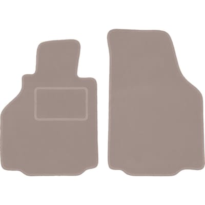 Beige veloursmatten voor: Porsche Boxster (type 986) coupé, cabrio (1997-2004)