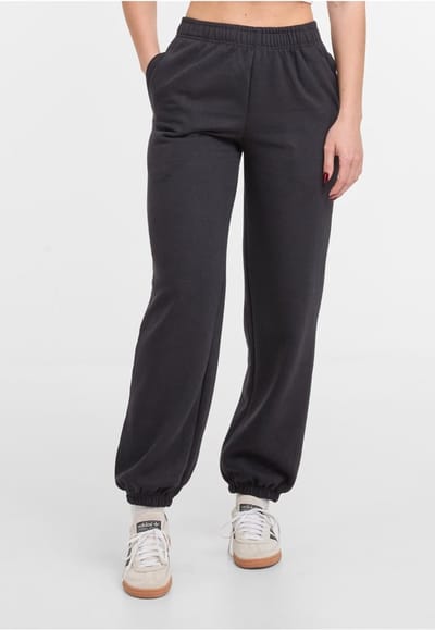 Urban Classics - Basic Essential Dames joggingbroek - XXL - Donkerblauw