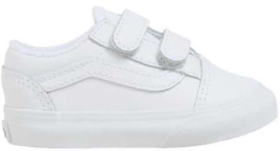 Vans Old Skool V Peuterschoenen Wit EU 22 1/2 Jongens,Meisjes
