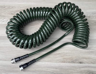 Spoel Tuinslang - Drinkwater Slang - Buiten Water Geven - Loodvrij & Knvrij - 75 voet - Bos Groen