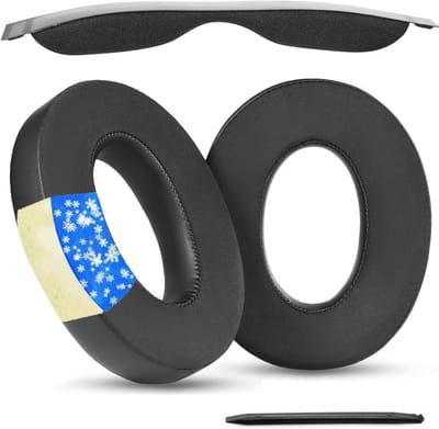 Vervangende Oorkussens van Cooling Gel voor Sennheiser HD660S/HD650/HD600 - Comfortabele Hoofdband en Mesh Cover voor Geluidservaring en Ondersteuning