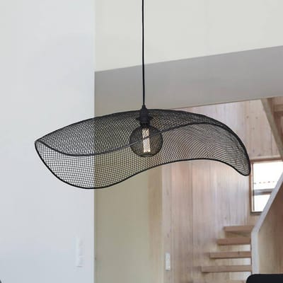 PR Home Hanglamp Vivi, Ø 79 cm, zwart, metaal