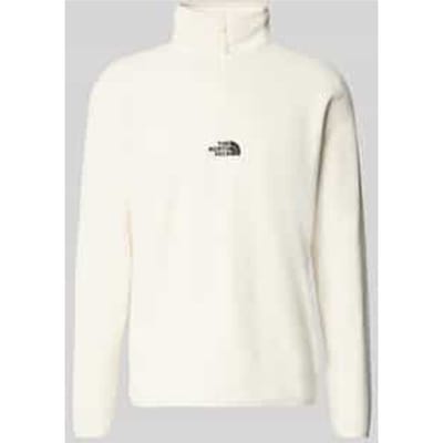 Fleecepullover met labelstitching