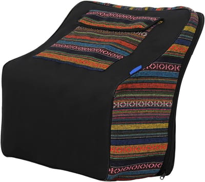 Draagbare Accordeon Tas - Muziek Instrument - Muziek Transport - Verstelbare Band - 50 x 45 x 21 cm - Zwart