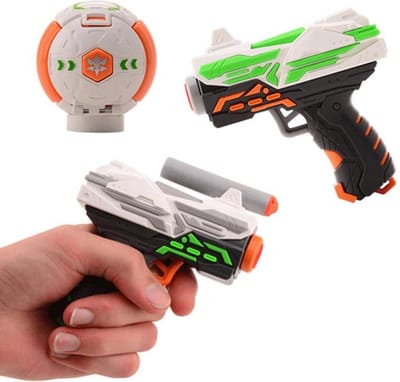 Tack Pro Shotgun Duo Pocket Junior 11 Cm Zwart/rood/wit 15-delig