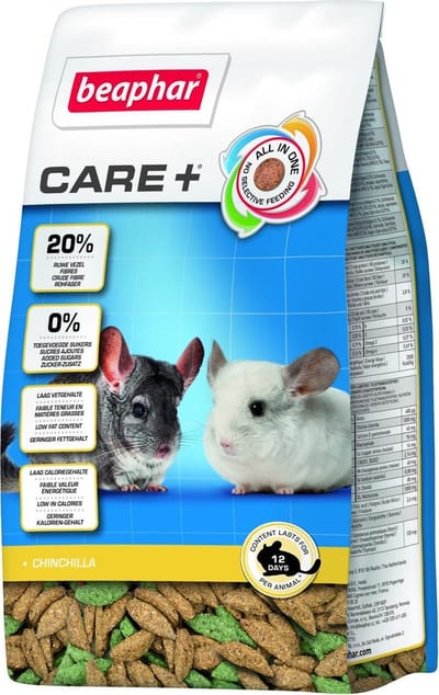 Beaphar Care+ Chinchilla - 250 gr - Chinchillavoer