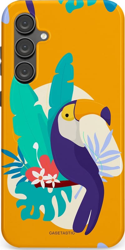 Casetastic Hoesje Geschikt voor Samsung S23 FE - Stijlvolle Beschermende Duo-layer Case - Toeceaan