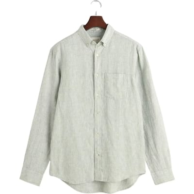 Gestreept shirt Gant Reg Linen