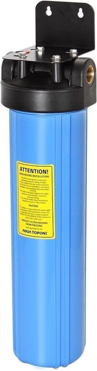 Waterzuivering en water verzachter in één filtersysteem 20" / 45 liter per minuut