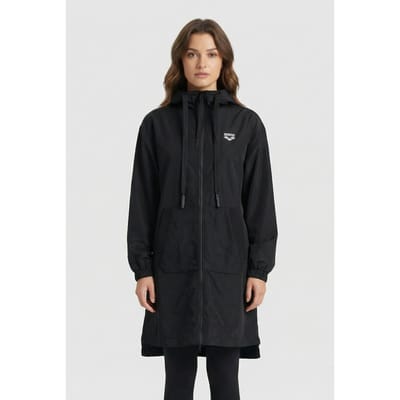 Arena Women's  Hooded Jacket Mph Black Maat: M | Regenjassen Outlet | Dames | Zwart