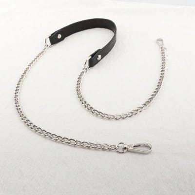 Chaîne de Sac Sac pour Femme Bandoulière Accessoires Ceinture Chaîne Bandoulière Unique Diagonale Sangle de Sac argenté