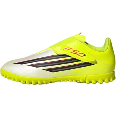 Adidas F50 Club Vel TF Comfortabele Veelzijdige Lage Voetbalschoenen Kinder Voetbalschoenen Geel JS1487 30½