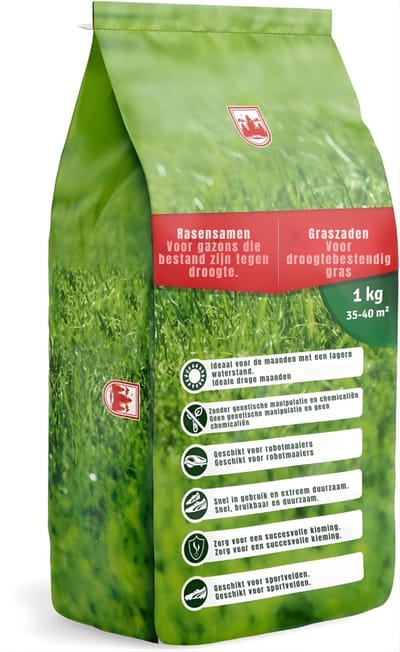 AHD® Graszaad - Graszaad Herstel - Graszaad Schaduw - Graszaad Speelgazon - Groen - 31cm x 21cm x 9cm