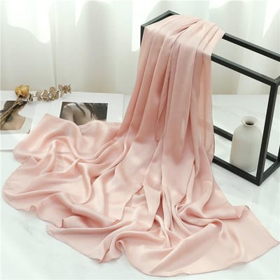 Hijabs Enveloppes Musulmanes 180X70cm Longues Châles pour Femmes Mode Printemps Automne Foulards Uni Grande Taille Bandana Foulard Féminin 180x70cm gray