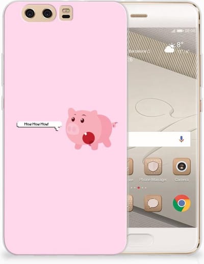 Huawei P10 Plus Telefoonhoesje met Naam Pig Mud