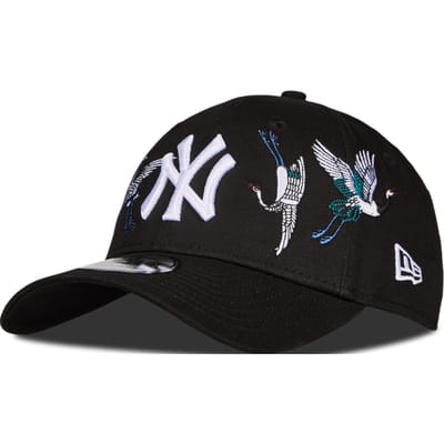 New Era 9FORTY Petten Unisex - Zwart - One Size