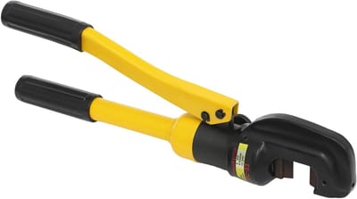 Hydraulische Combinatietang - Metaalsnijder - Bouwprojecten Uitvoeren - Krachtige 13 Ton Snij - Tot 22mm - Geel Zwart