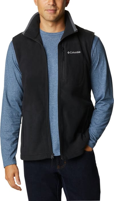 Columbia Fast Trek™ Fleece Vest Fleece Vest - Fleecevest voor Heren - Fleecetrui - Zwart - Maat S