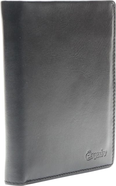 Esquire Portemonnee New Silk Wallet Black Zwart