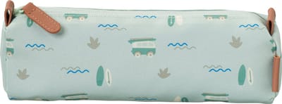 Fresk Etui Jongens – Waterafstotende Pennenzak - Etuis voor School - Pennenbakje voor Kinderen - Schoolspullen - -Groen - Surf Boy
