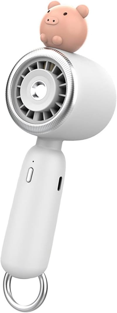 Ventilateur pulvérisateur portatif avec pulvérisateur d'eau, à piles, avec fonction climatiseur, brumisation extérieure