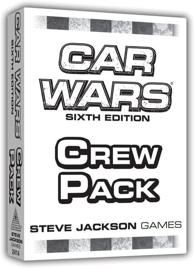 Car Wars: Crew Pack - Uitbreiding - Bordspel - Engels - Steve Jackson Games