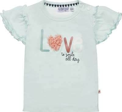 Dirkje R-SMILE Meisjes T-shirt - Mint - Maat 92