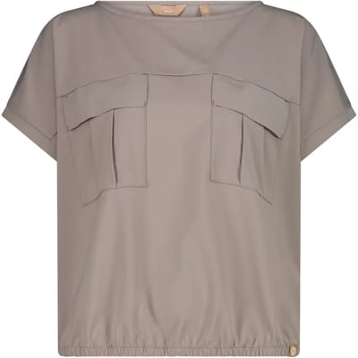 Lichte T-shirt met zakken vooraan dames CMP