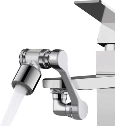 La'Moussawi ® Draaibare Kraanverlenging met Filter en 360 Graden Rotatie voor Keuken en Badkamer