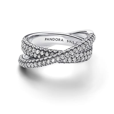 Pandora Ring Cross-over 193022C01-56