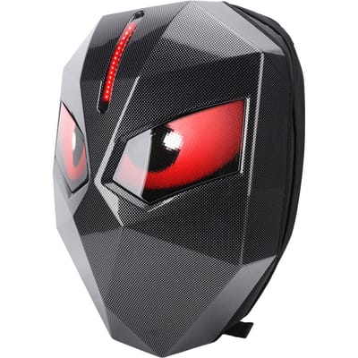 Sac à dos LED pour moto 60 X 48 pixels programmable étanche LED coque rigide sac à dos de randonnée pour le cyclisme black