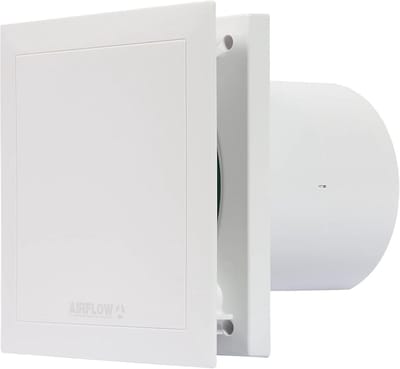 Ventilator met Timer en Laag Geluid - 100 mm