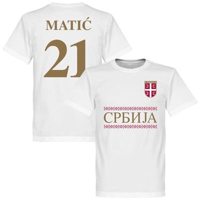 Servië Matic Team T-Shirt - 5XL