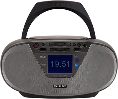 Aiwa BBTU-500DAB Zwart Radio met DAB+ - CD -USB - Bluetooth